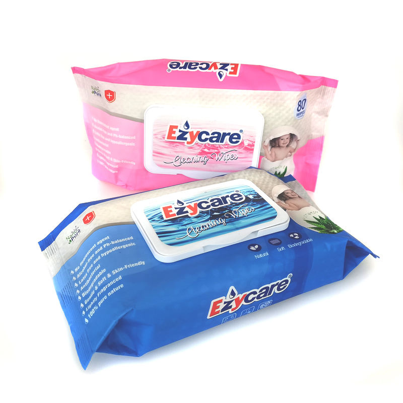 China baby wet wipes Effectively Spunlace Nonwoven Fabric wet tissue supplier factories