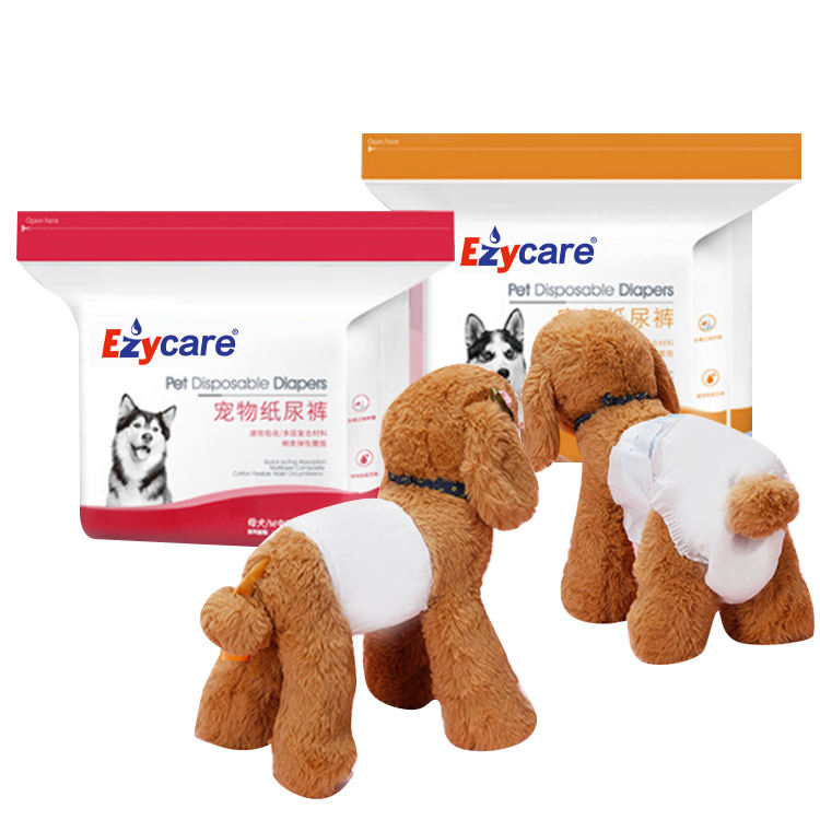 Disposable Pet Care Diapers Cheap Training Diapers for Dog Quick Dry Dog Diapers