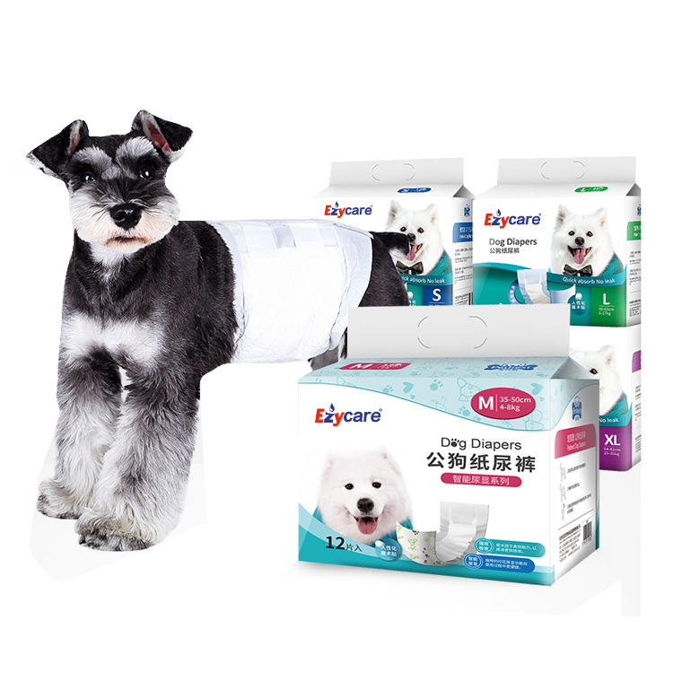 Factory Direct Pet Supplies Dog Nappies Leak Proof Diapers Disposable Dog Diapers