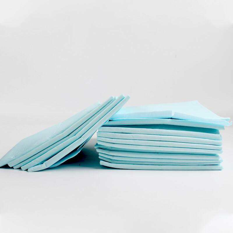 Blue sheet disposable underpad pack of 50 nursing pads medical nursing pads